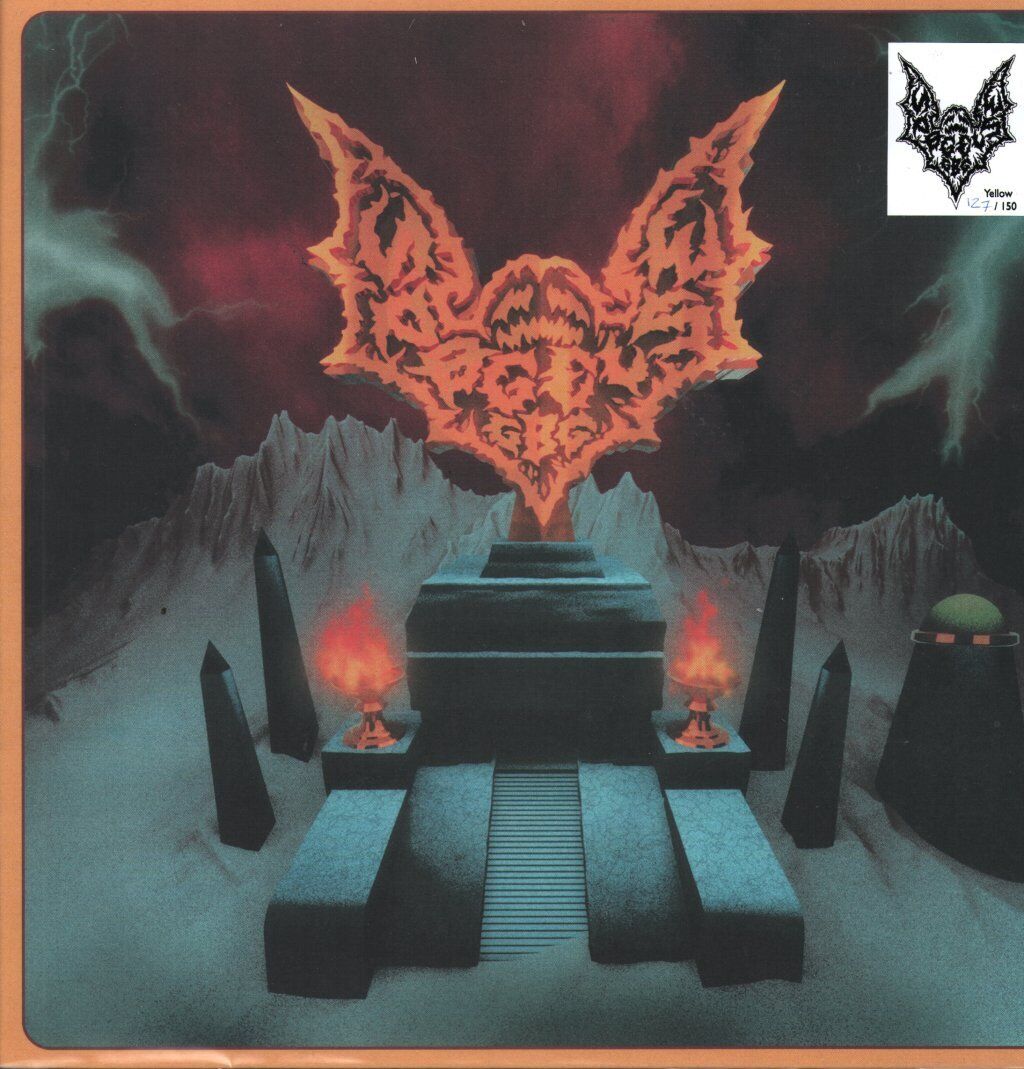 Spøgelse Self-Titled LP vinyl Europe Welfare 2023 on yellow vinyl, limited