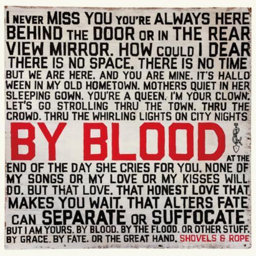 Shovels & Rope By Blood (Vinyl LP) 12" Album