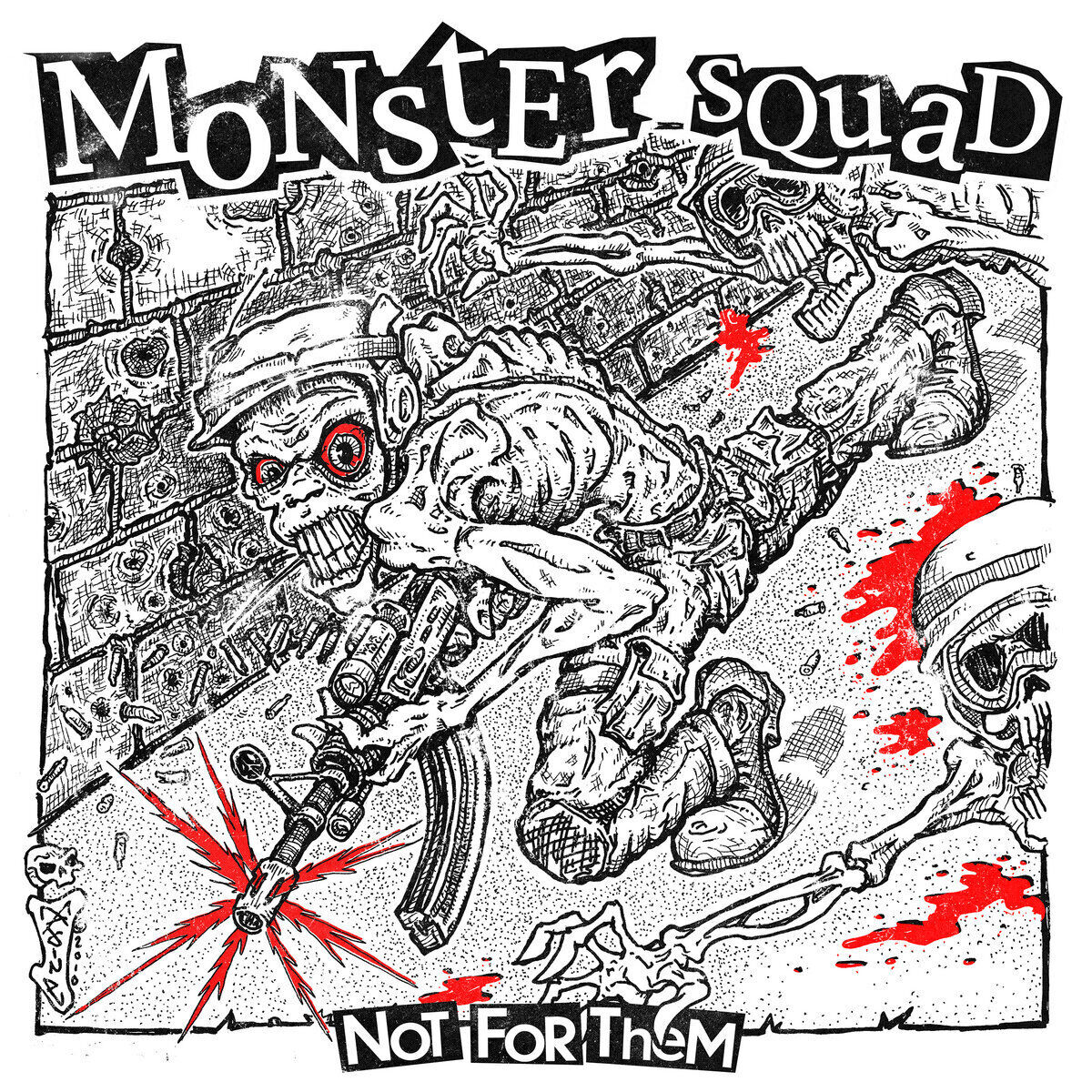 monster squad not for them (coloured (Vinyl LP) 12" Album Coloured Vinyl