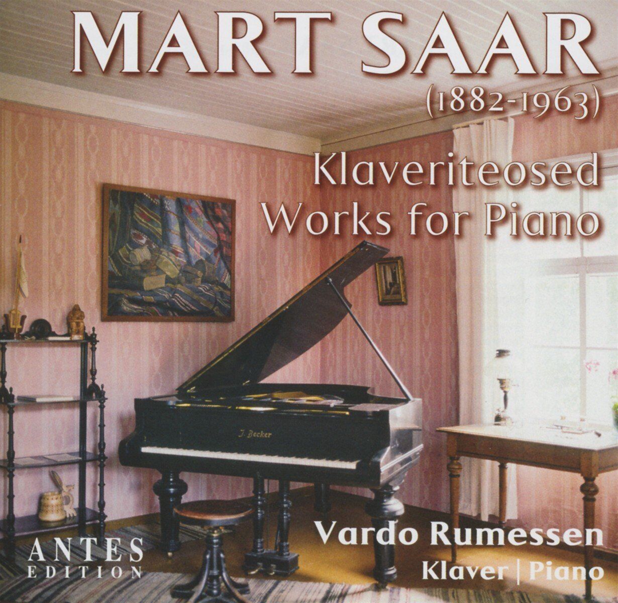 SAAR,MART Works for Piano (CD)