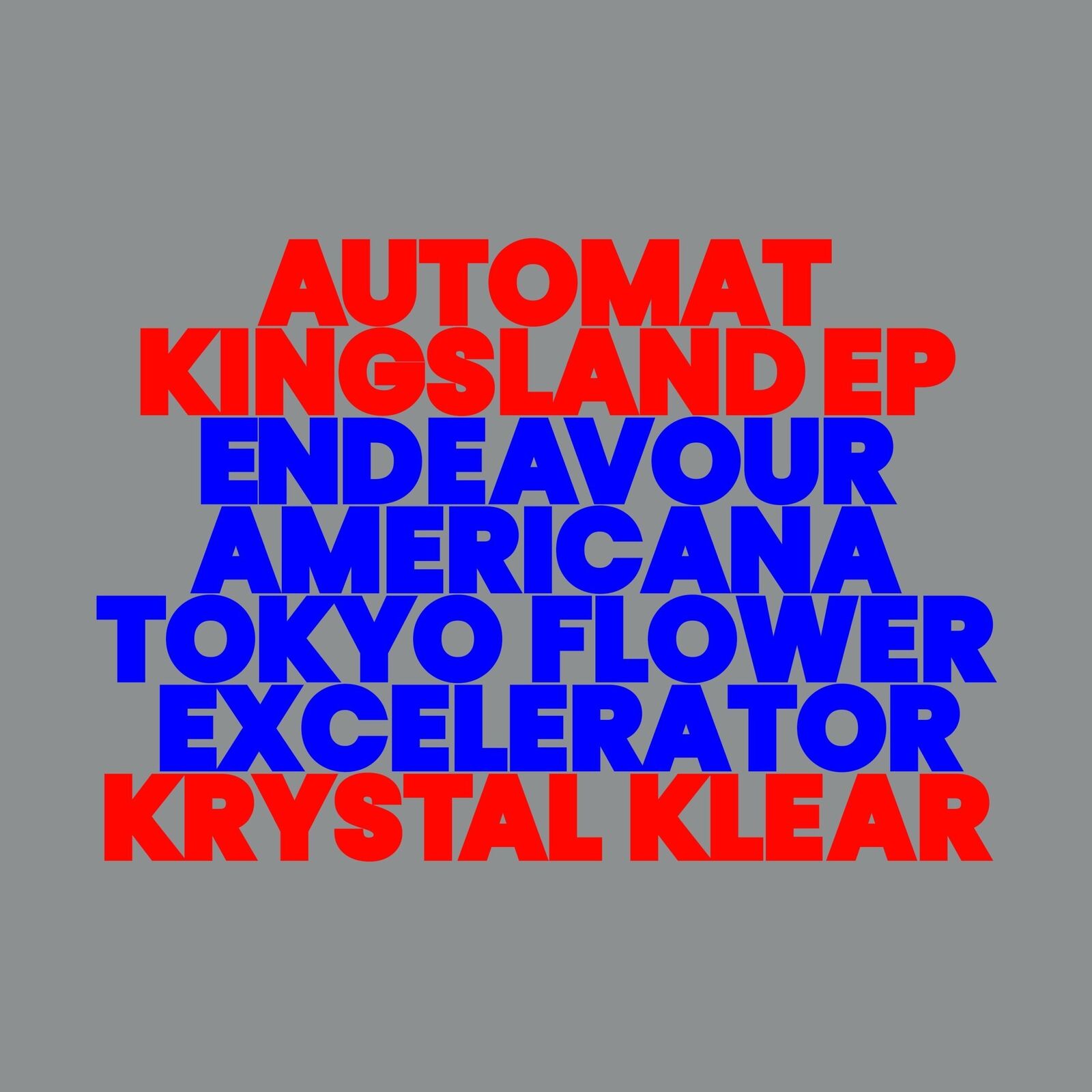 Krystal Klear Automat Kingsland (Vinyl LP) 12" EP