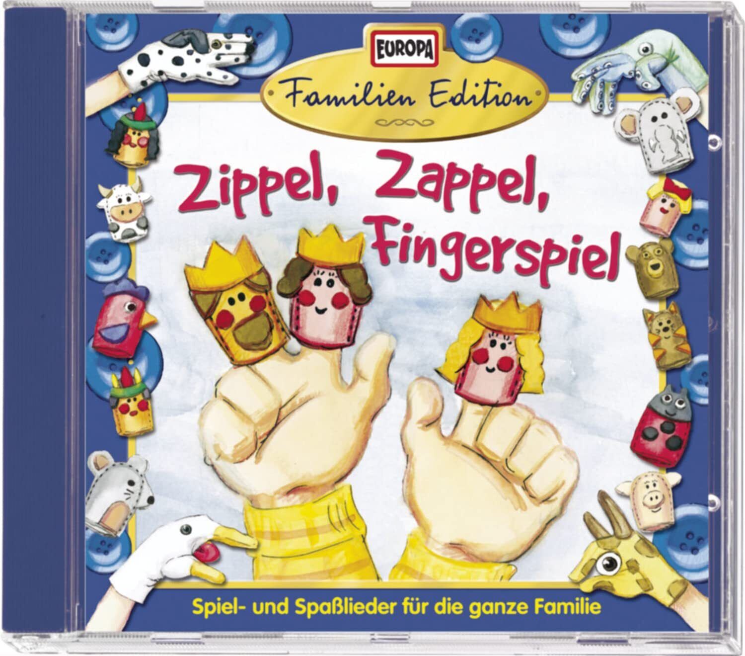 Familien Edition Zippel,Zappel,Fingerspiel (CD)