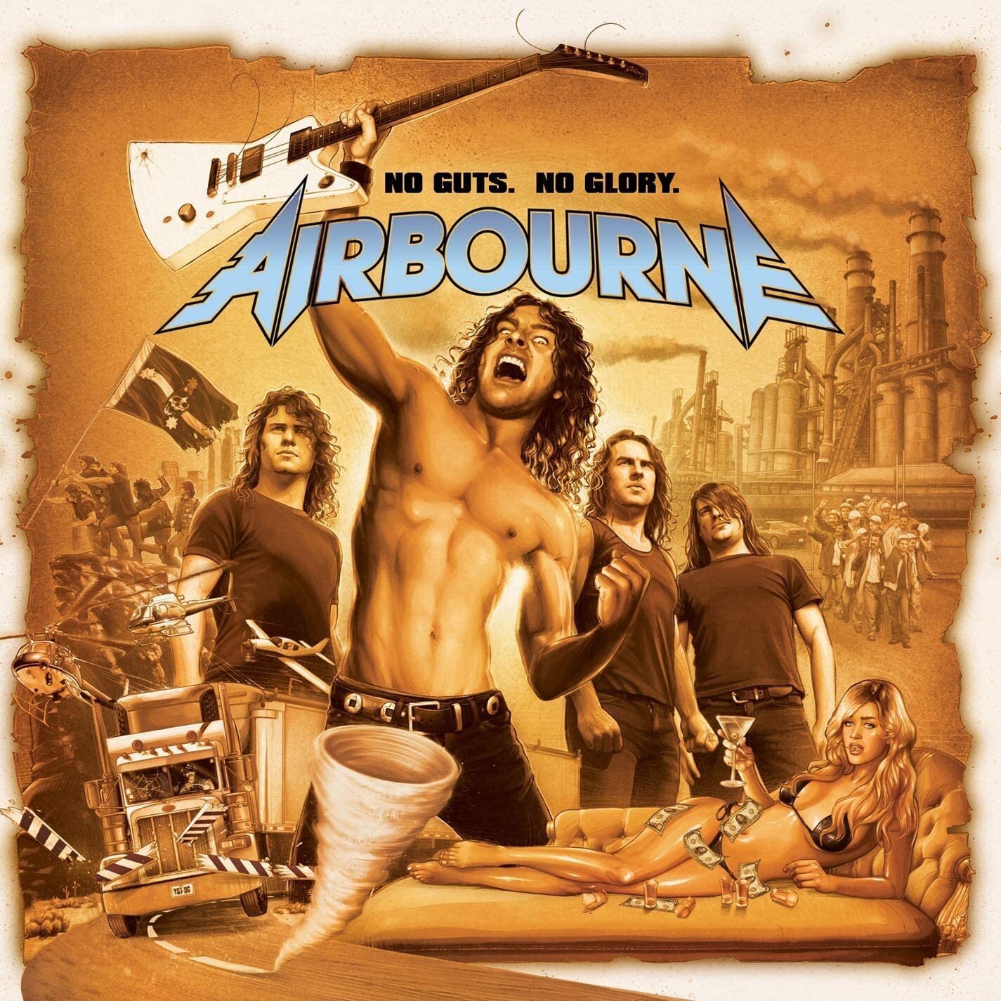 Airbourne No Guts, No Glory (Vinyl LP) 12" Album