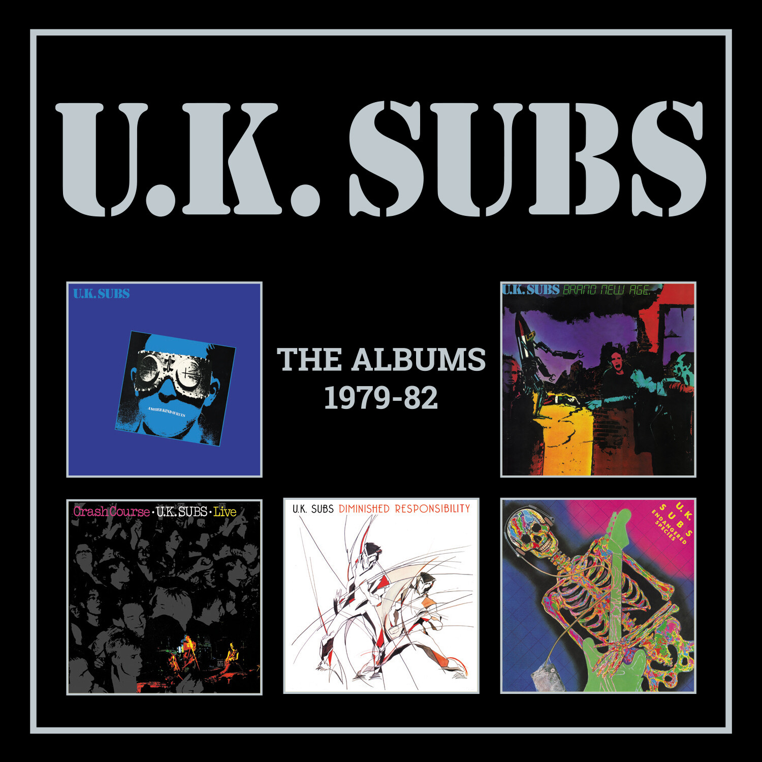 U.K. Subs The Albums 1979-82 (CD) Box Set