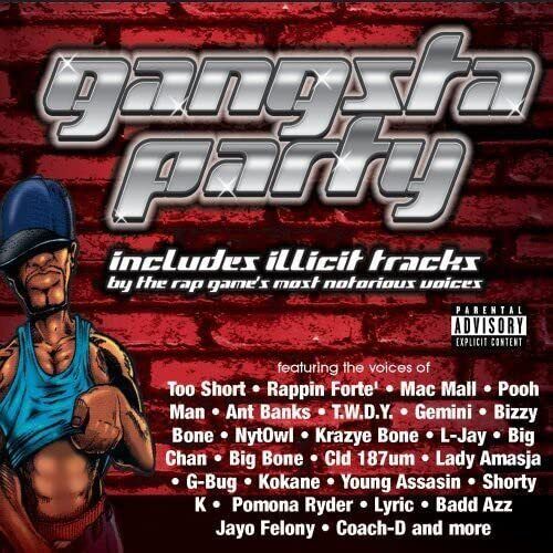 Various Artists Gangsta Party  Explicit Lyrics (CD)