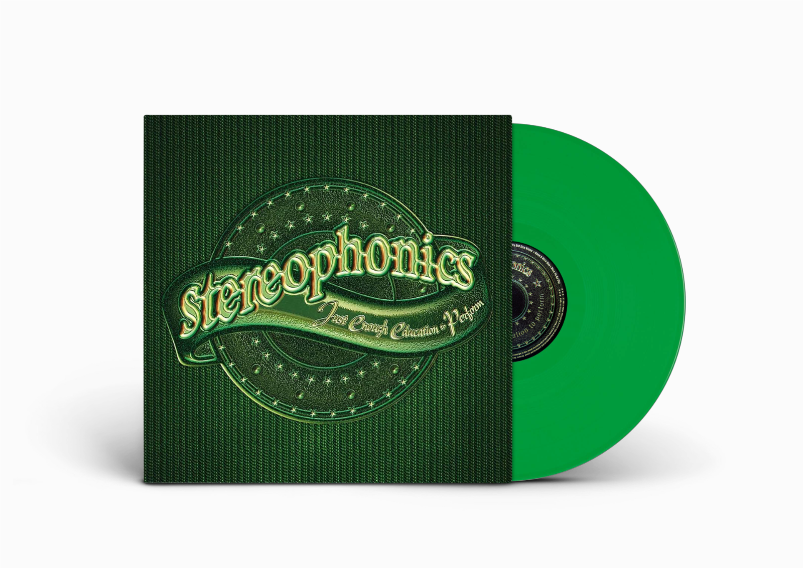 STEREOPHONICS - Just Enough Education To Perform (2024) LP green vinyl pre order