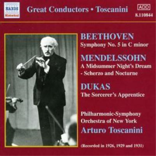Ludwig van Beethoven Great Conductors: Toscanini (Nypo, Toscanini) (CD) Album