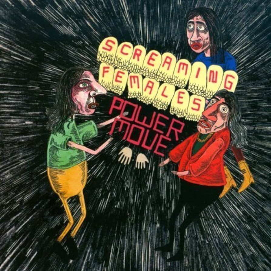 Screaming Females Power Move (Vinyl LP) 12" Album Coloured Vinyl