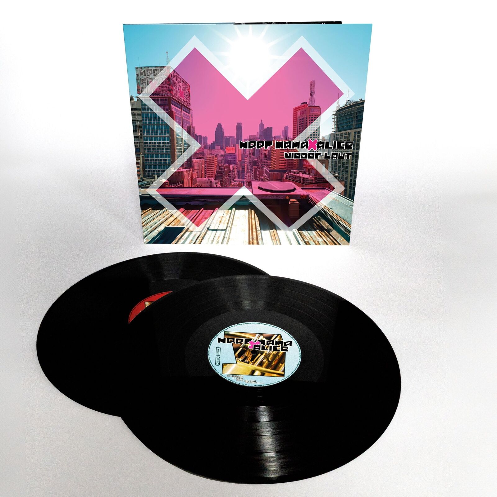 MOOP MAMA X ALICE WIEDER LAUT - KOMPLETT (2LP GATEFOLD) Vinyl NUOVO