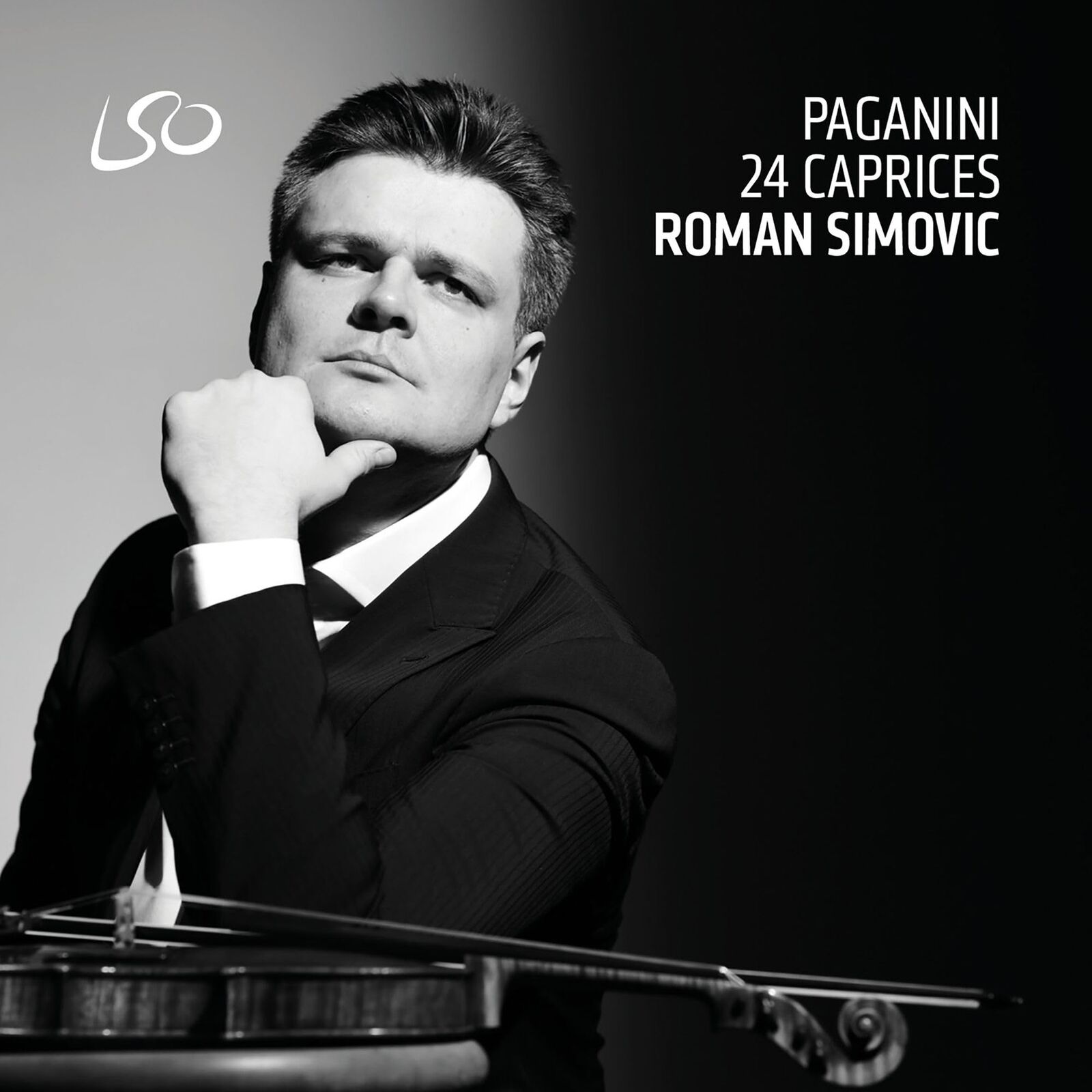LSO5083 Niccolo Paganini, Roman Simovic 24 Caprices Double CD LSO5083 NEW