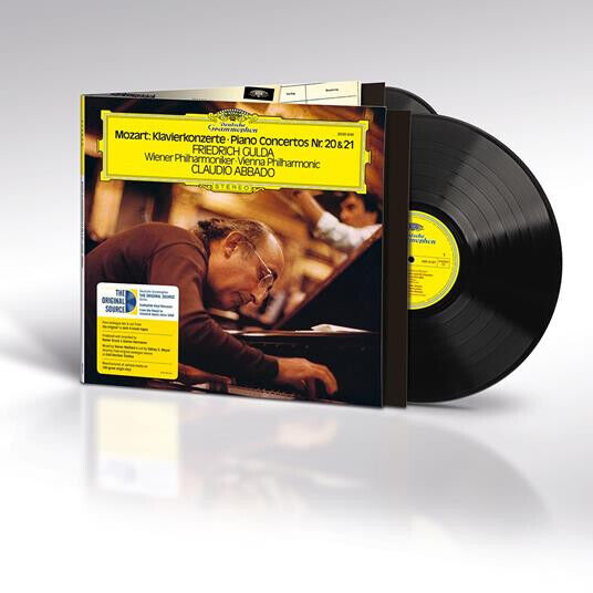 Friedrich Gulda & Claudio Abbado Piano Concertos 20 & 21 Doppio Vinile Lp 180g.
