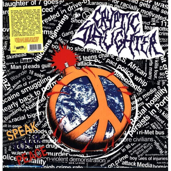 Cryptic Slaughter - Speak Your Peace (Color Vinyl)