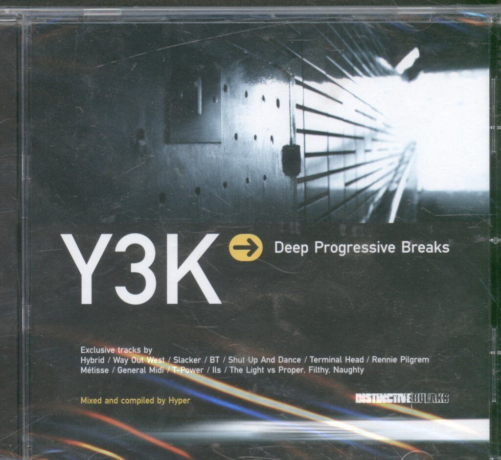 DJ Hyper Y3k - Deep Progressive Breaks CD UK Distinctive Breaks 2000 Sealed