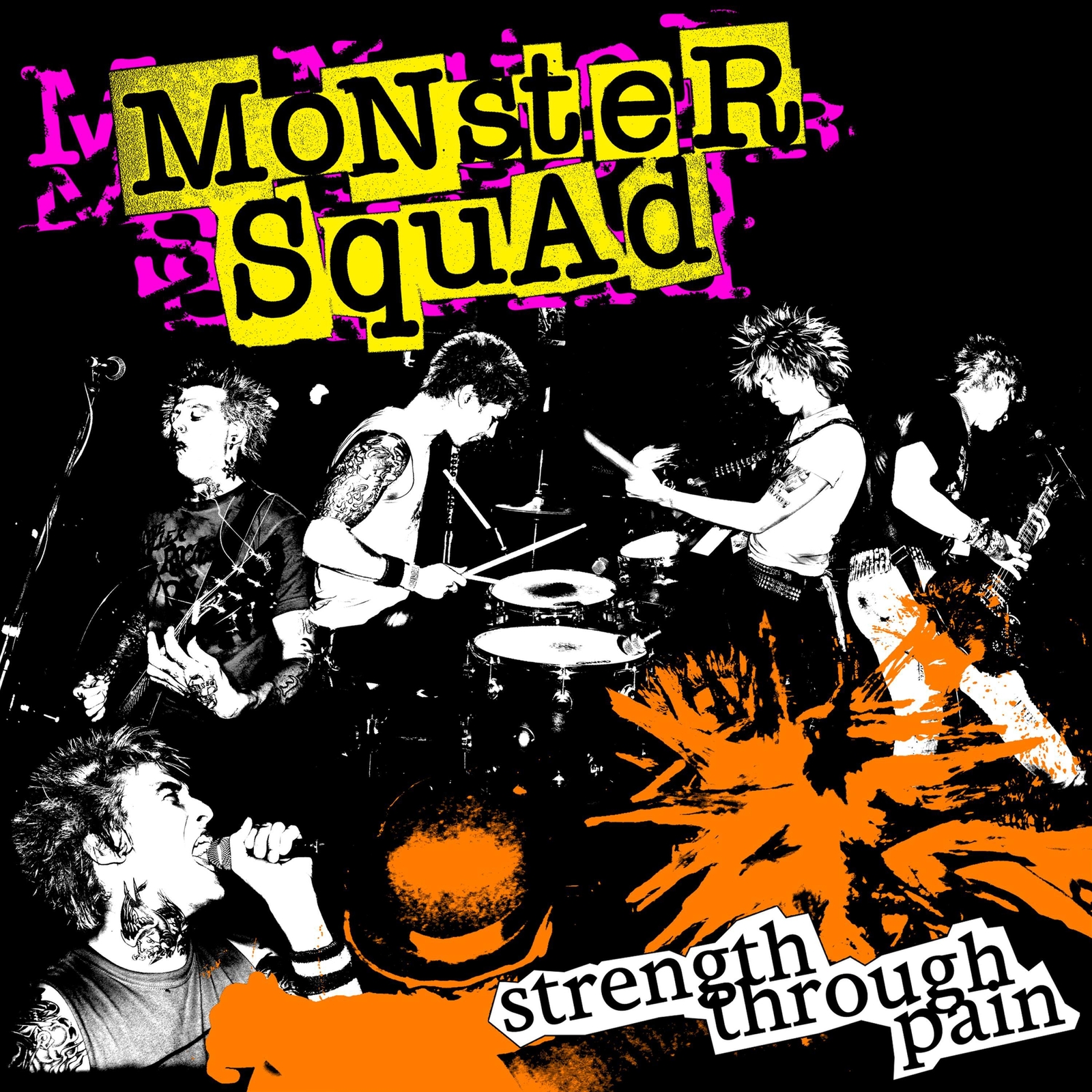 monster squad strength through pain (Vinyl LP) 12" Album