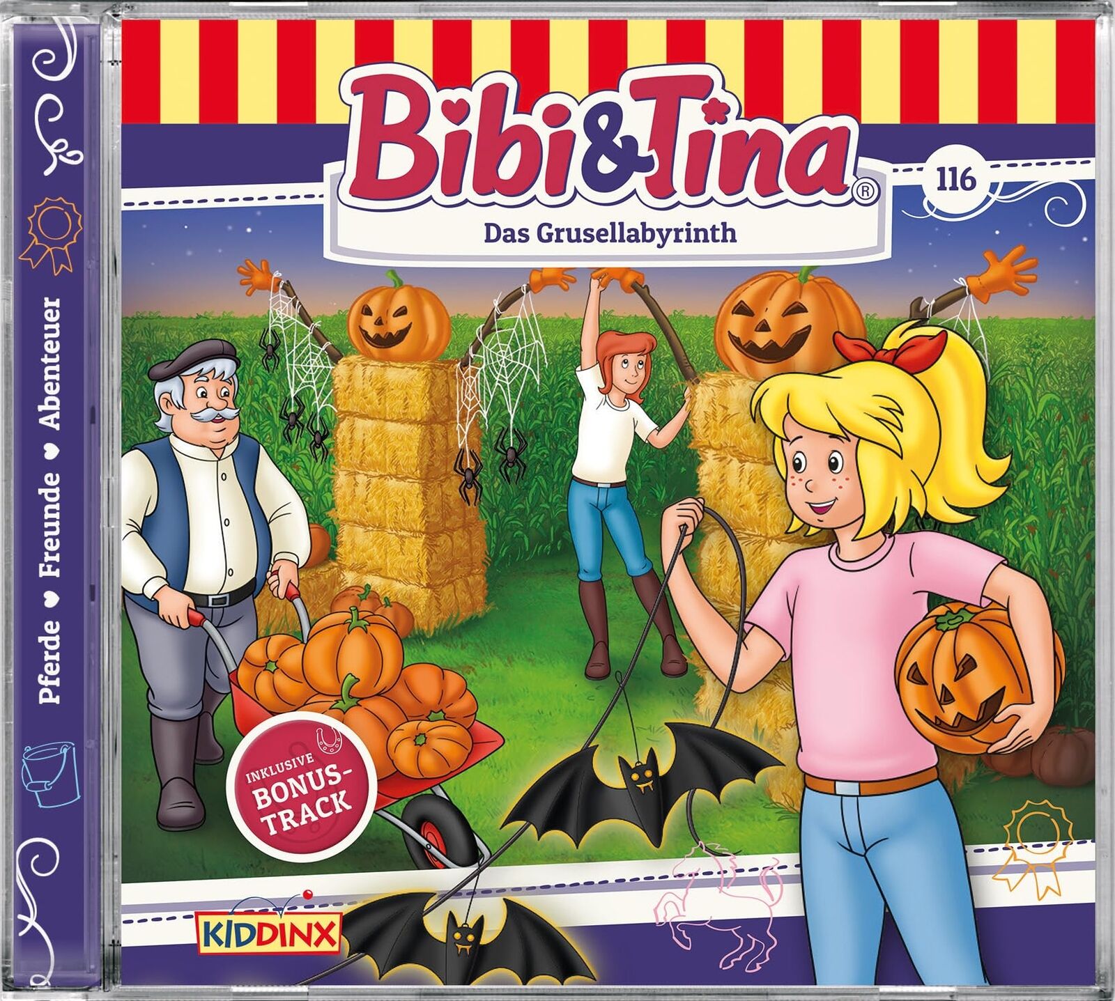 BIBI&TINA FOLGE 116: DAS GRUSELLABYRINTH CD NUOVO