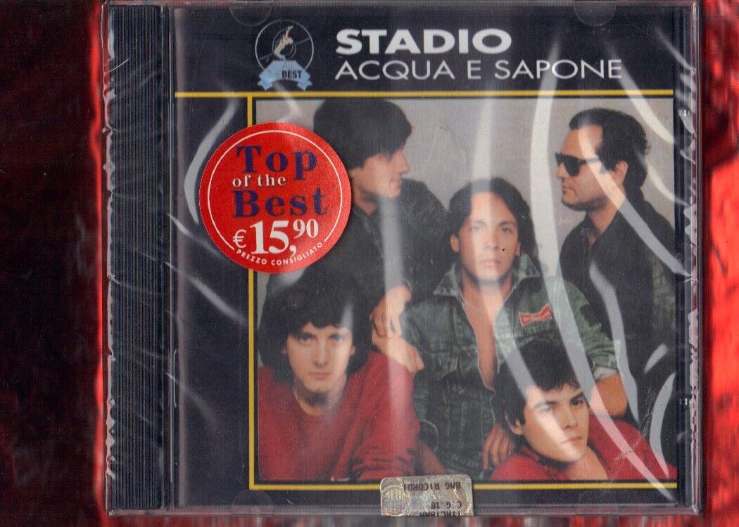 STADIO-ACQUA E SAPONE ALL THE BEST CD NUOVO SIGILLATO