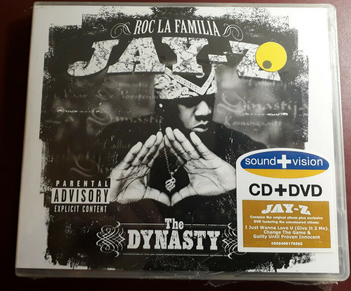 JAY-Z -THE DYNASTY ROC LA FAMILIA LTD* CD+DVD BRAND NEW SEALED NUOVO SIGILLATO