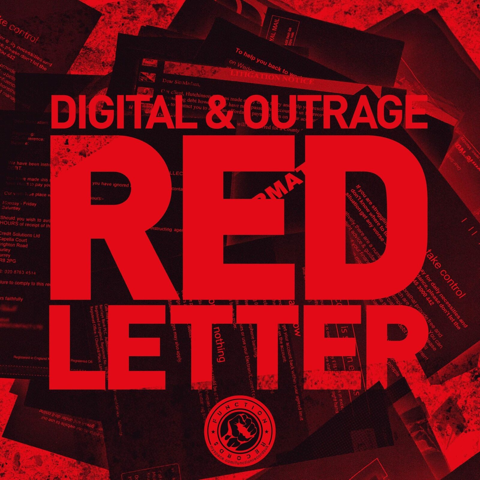 Digital & Outrage Red Letter (CD)