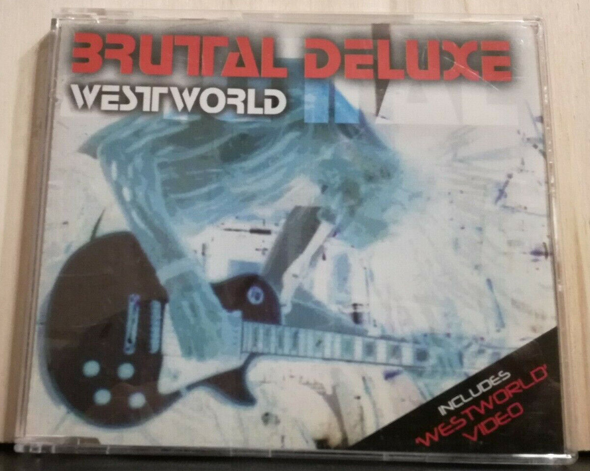 BRUTAL DELUXE - WESTWORLD - SPARTACUS - AFTER THE INJECTION CD singolo slim case