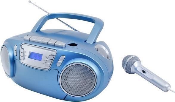 Audio & Hi-Fi Soundmaster: SCD5800BL - Cd-Radio Cassette Recorder External Micro
