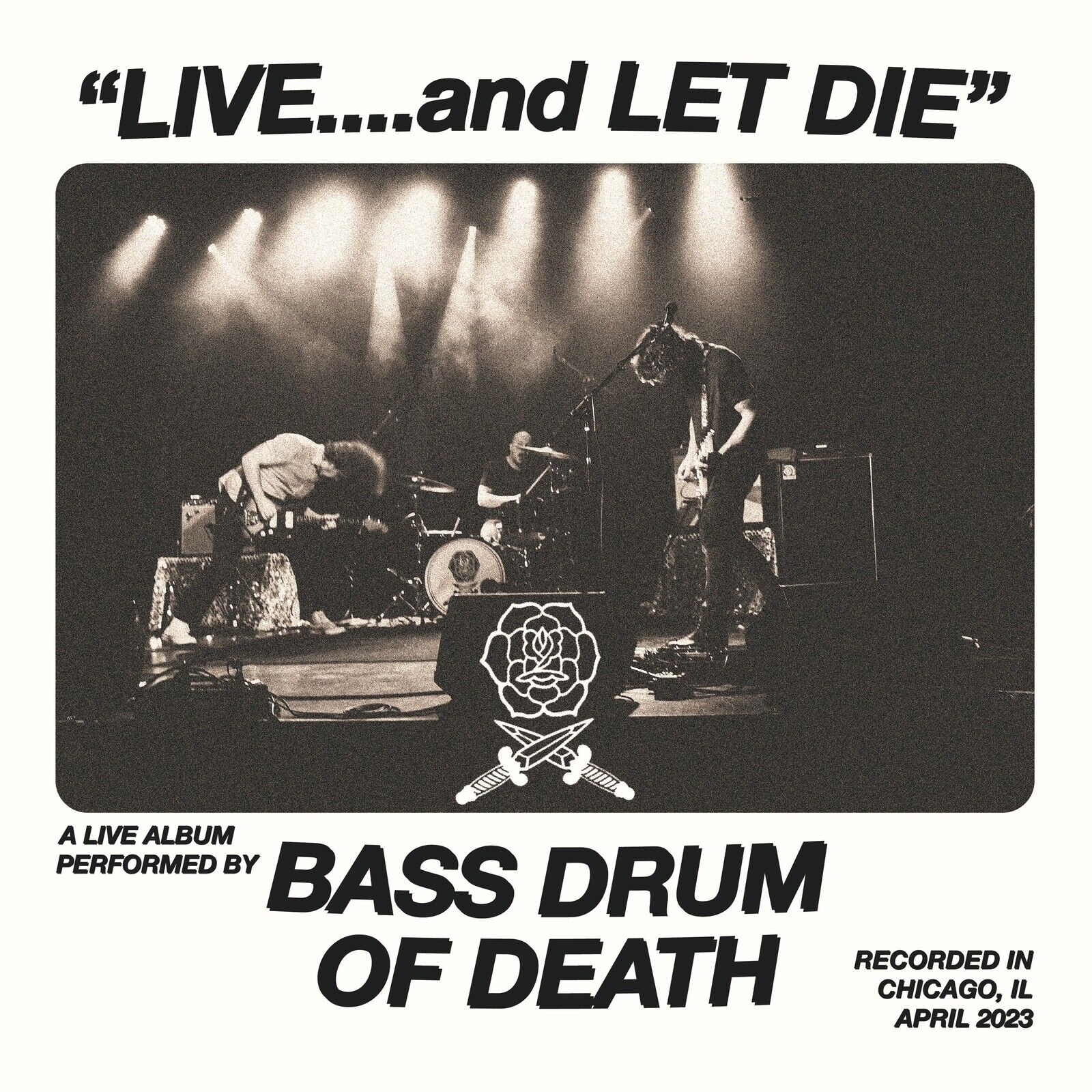 Bass Drum of Death Live... and Let Die LP Vinyl NEW