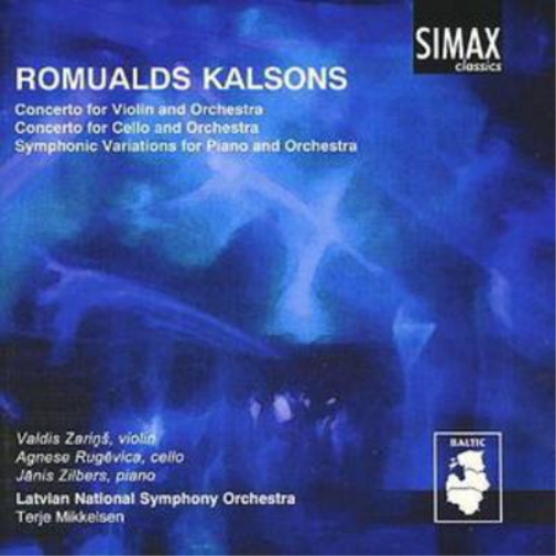 Romaulds Kalsons Concertos for Violin/latvian National So (CD) Album