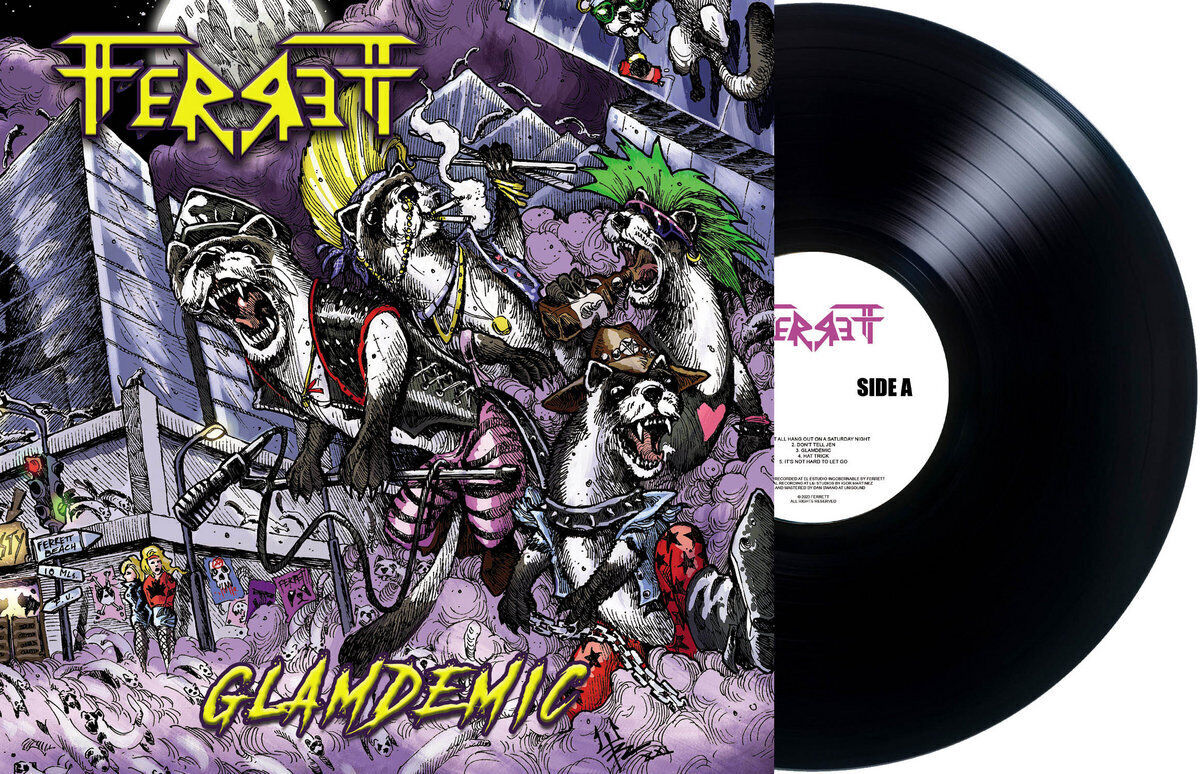 Ferrett Glamdemic (Vinyl LP) 12" Album