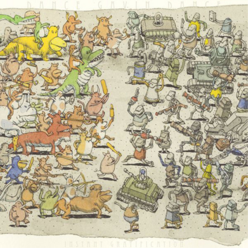 Dance Gavin Dance Instant Gratification (Vinyl LP) 12" Album with CD