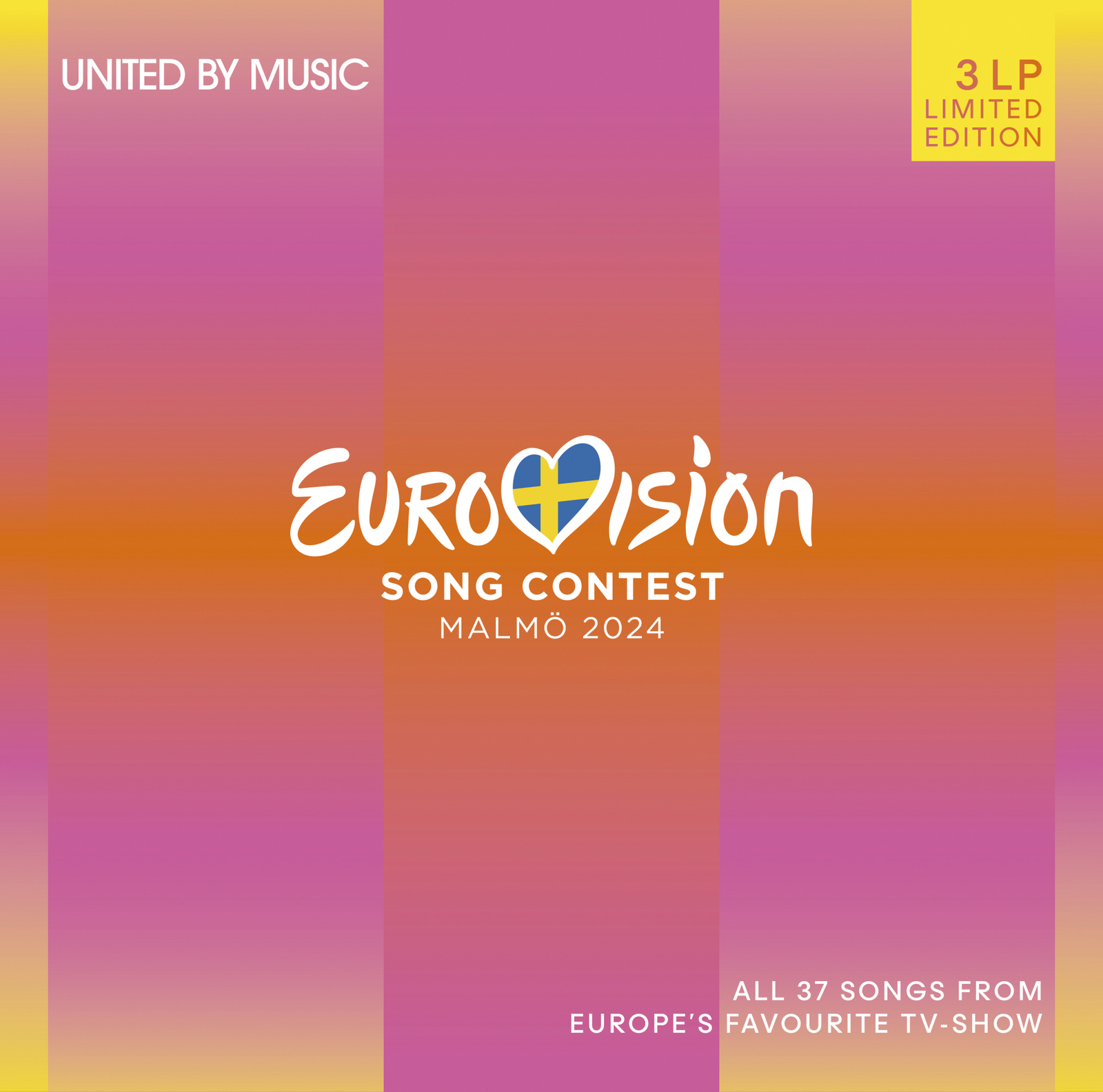 Various Artists Eurovision Song Contest Malmö 2024 (Vinyl LP) 12" Album