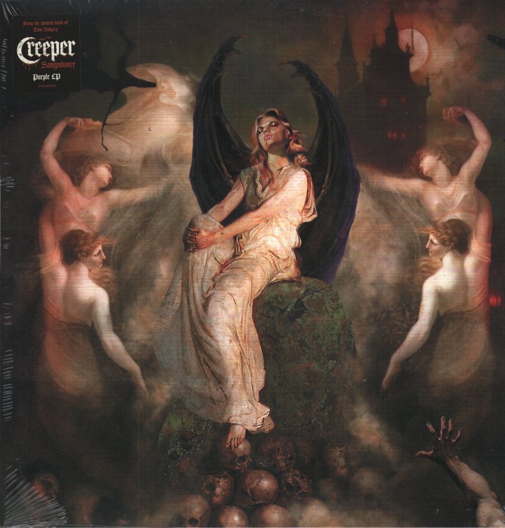 Creeper Sanguivore LP vinyl Europe Spinefarm 2023 Limited 'indies' purple vinyl