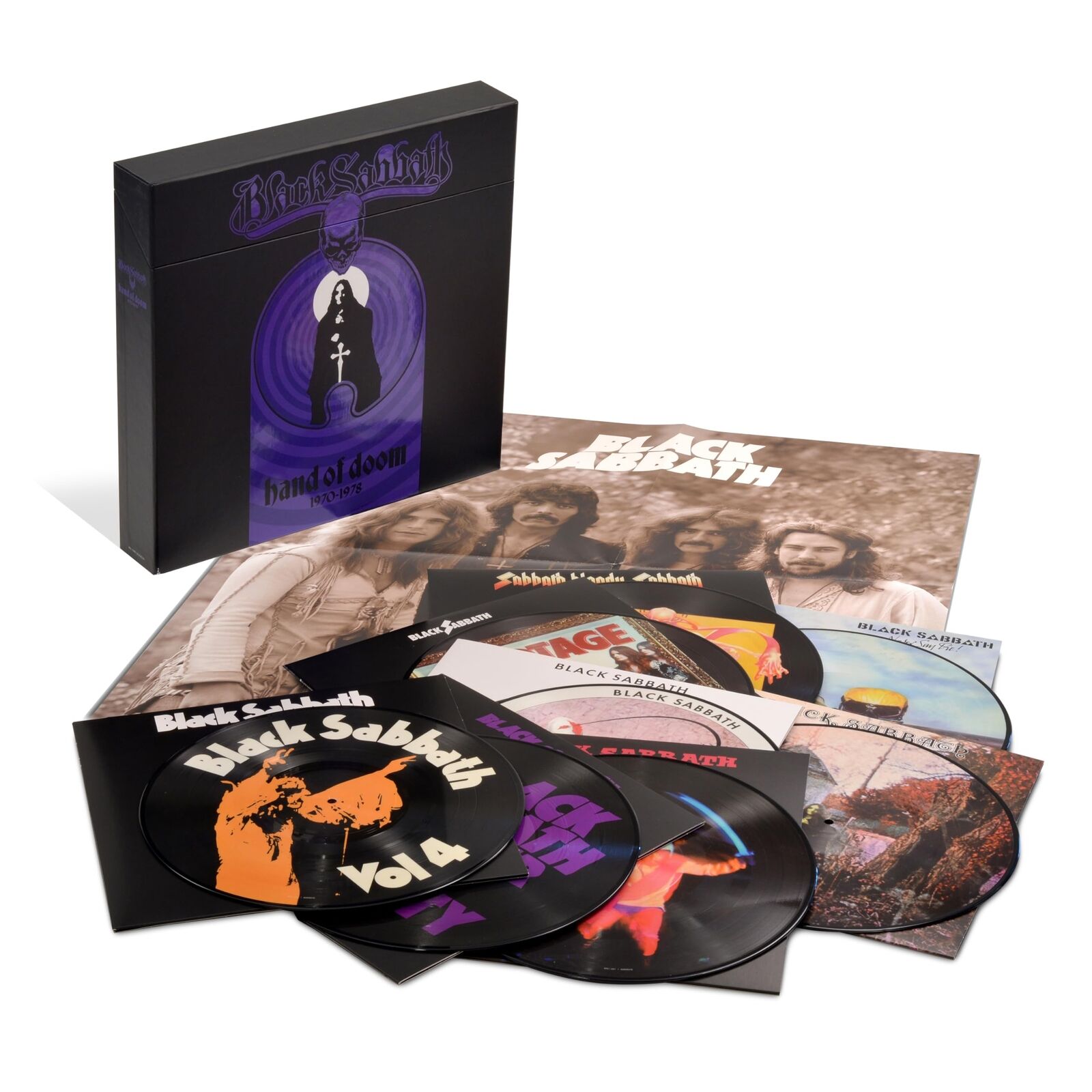 Black Sabbath Hand Of Doom 1970-1978 Picture Collection (Vinyl LP)
