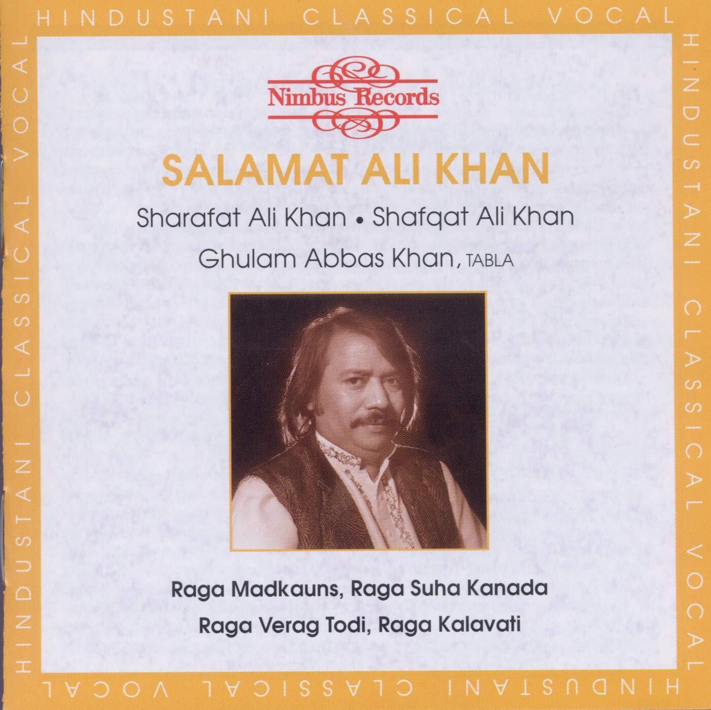 Salamat Ali Khan Ragas Madkauns/suha Kanada/verag Todi/kalavati (CD) Album