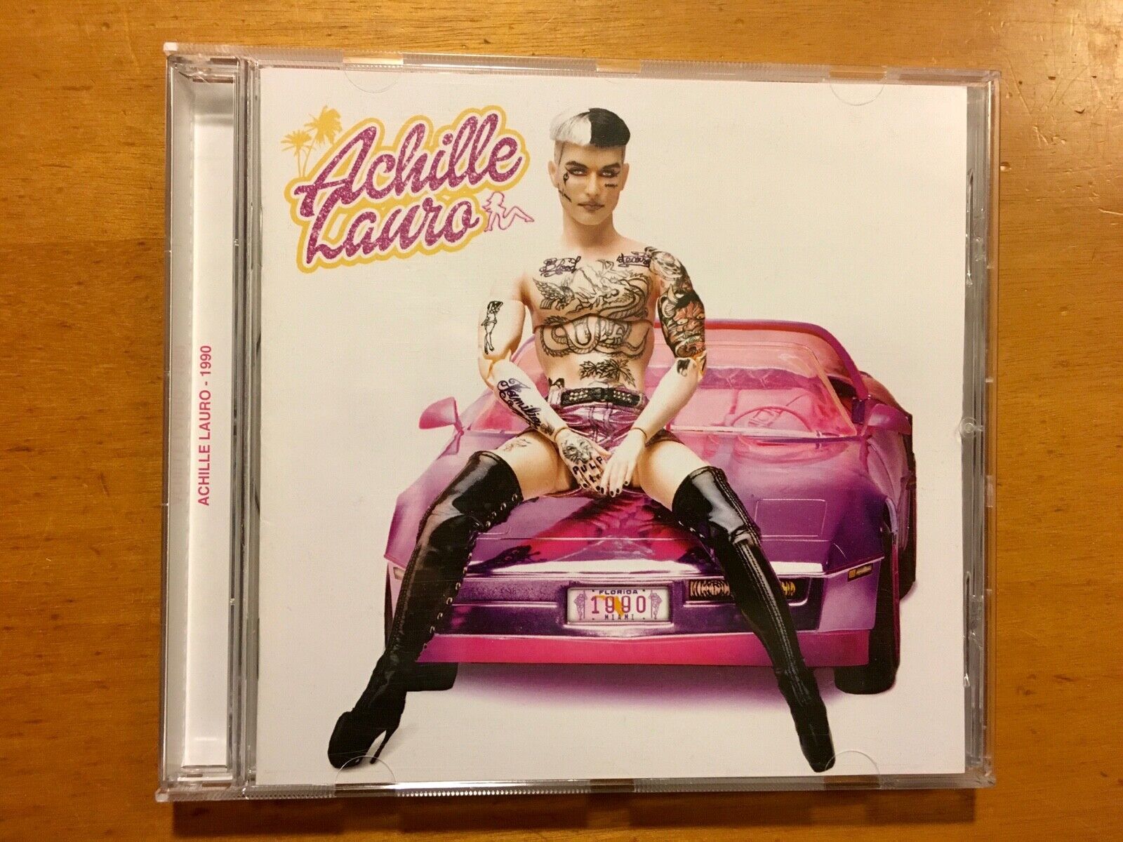 ACHILLE LAURO - 1990 - LIMITED SIGNED EDITION - CD AUTOGRAFATO NUOVO