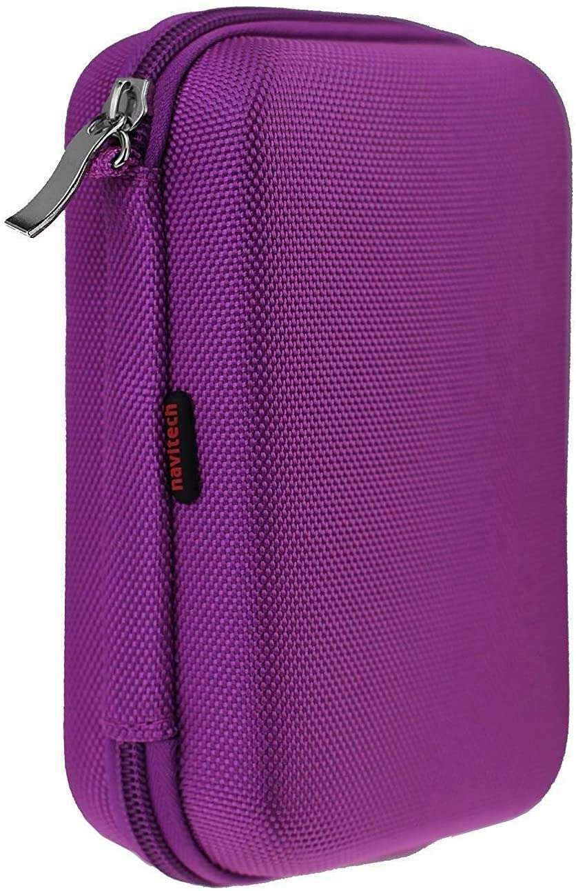 Navitech Purple Watch & Accessory Case For Blackview W10 IP68 Smart Watch