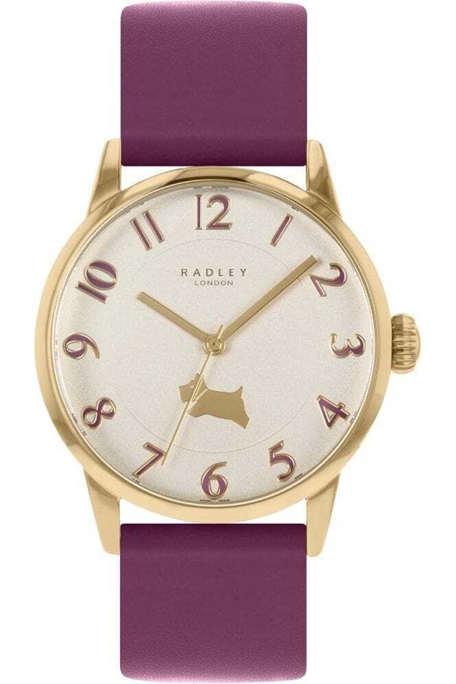 Radley Ladies Grape Leather Strap 34mm Orologio RY21572A