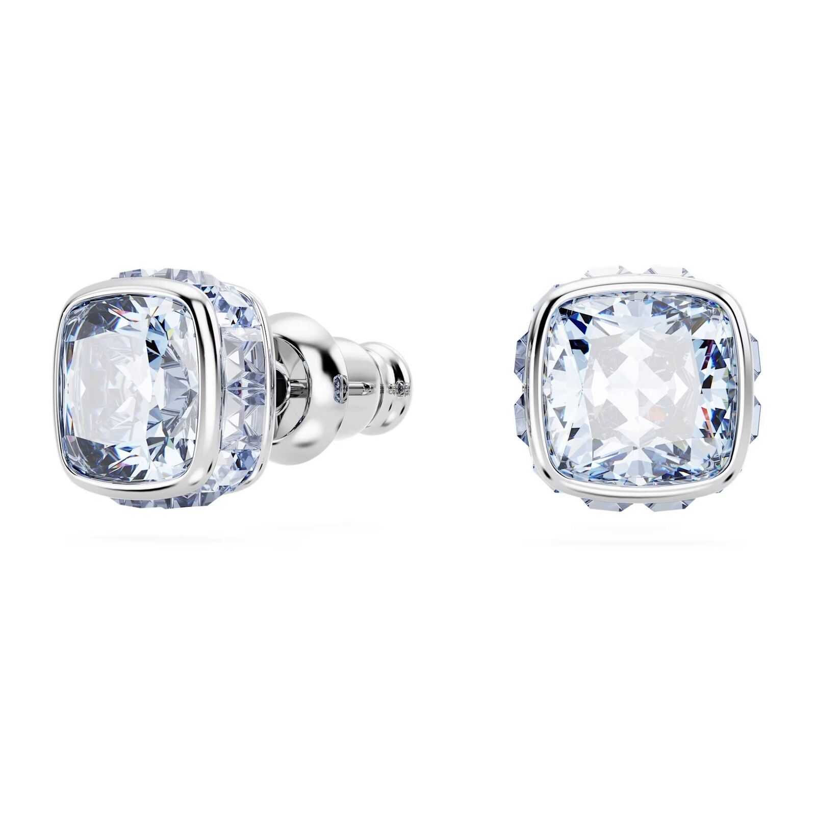 Orecchini Swarovski Birthstone a Lobo 5660800 Earrings Cristalli Marzo Azzurro