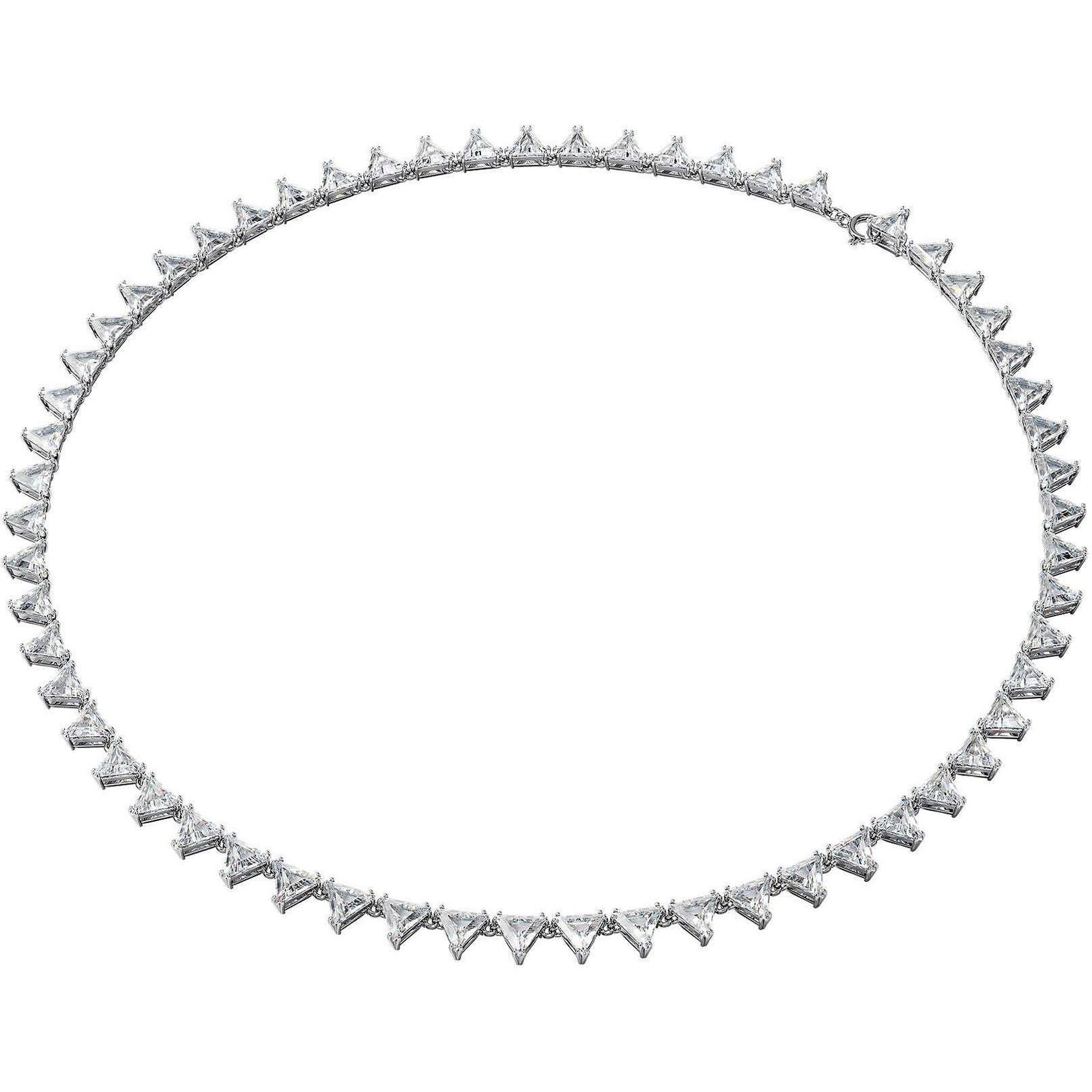 Collana Swarovski Ortyx 5599191 necklace Cristalli Triangolo Girocollo Tennis