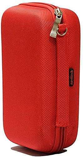 Navitech Red Watch & Accessory Case For Garmin Approach S60 Golf GPS