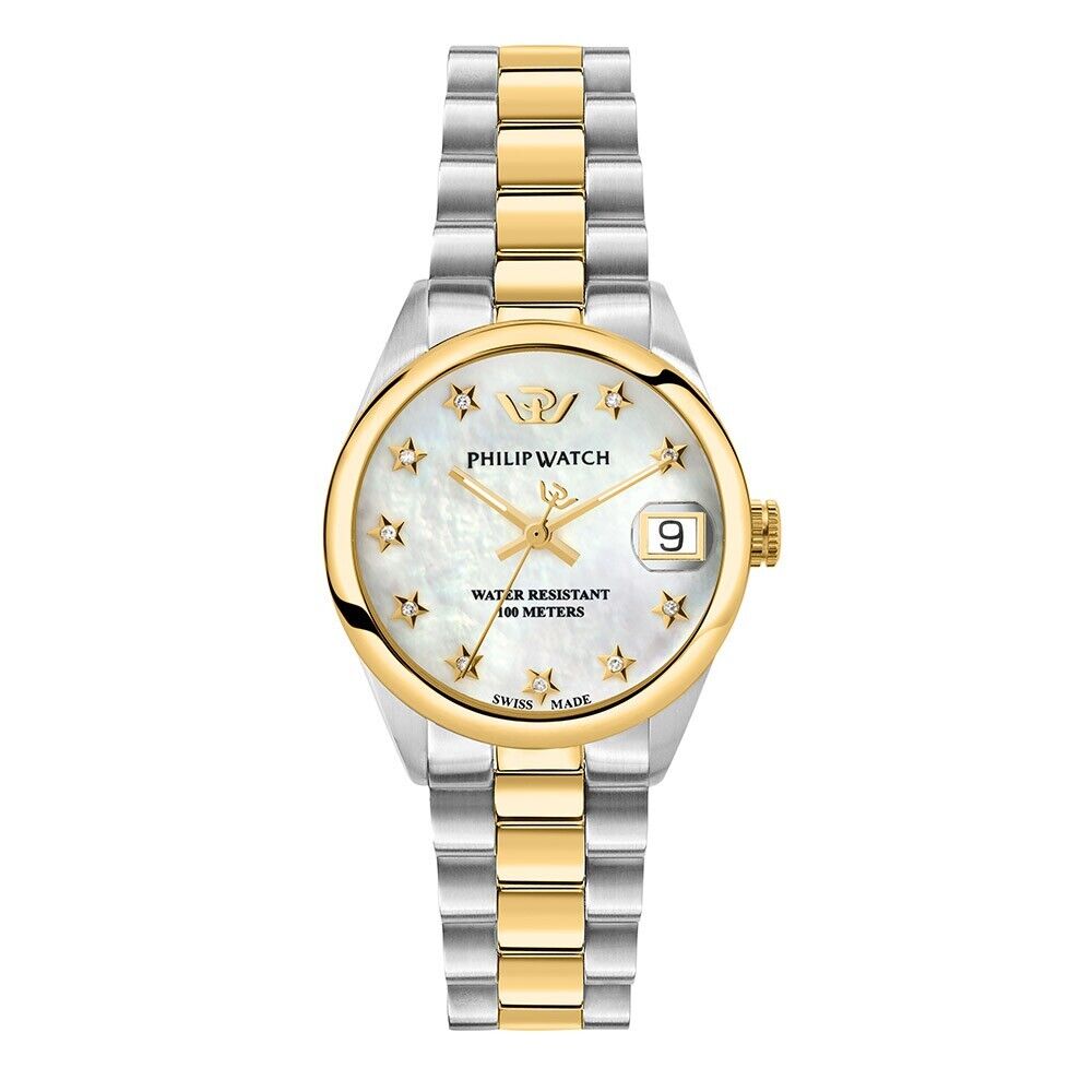 Orologio PHILIP WATCH donna Caribe bicolore / diamond / bianco R8253597627