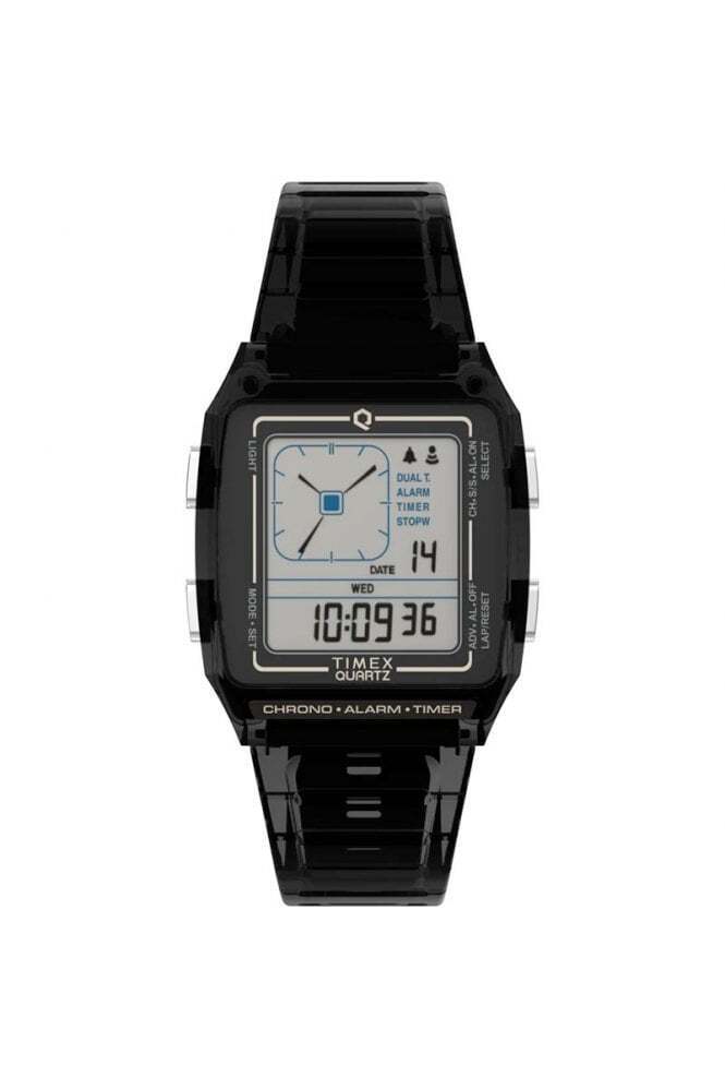 Q Timex LCA 35mm Orologio con cinturino in resina TW2W45000