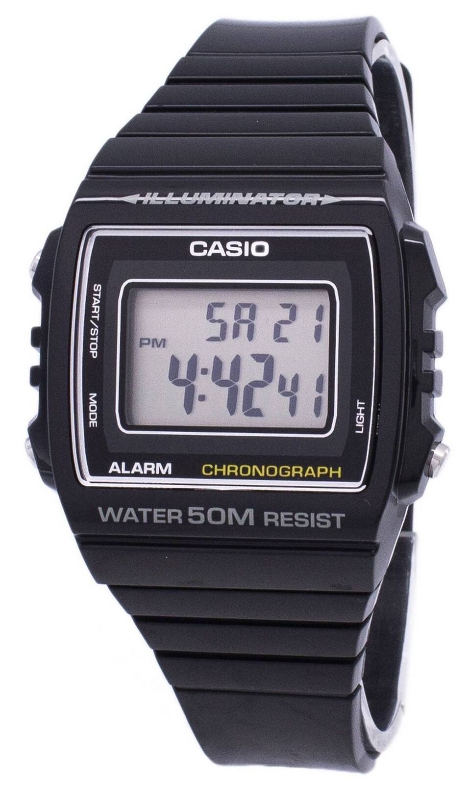 Casio Digital Sveglia Cronografo Stopwatch Quarzo W-215H-1AVDF Orologio Unisex
