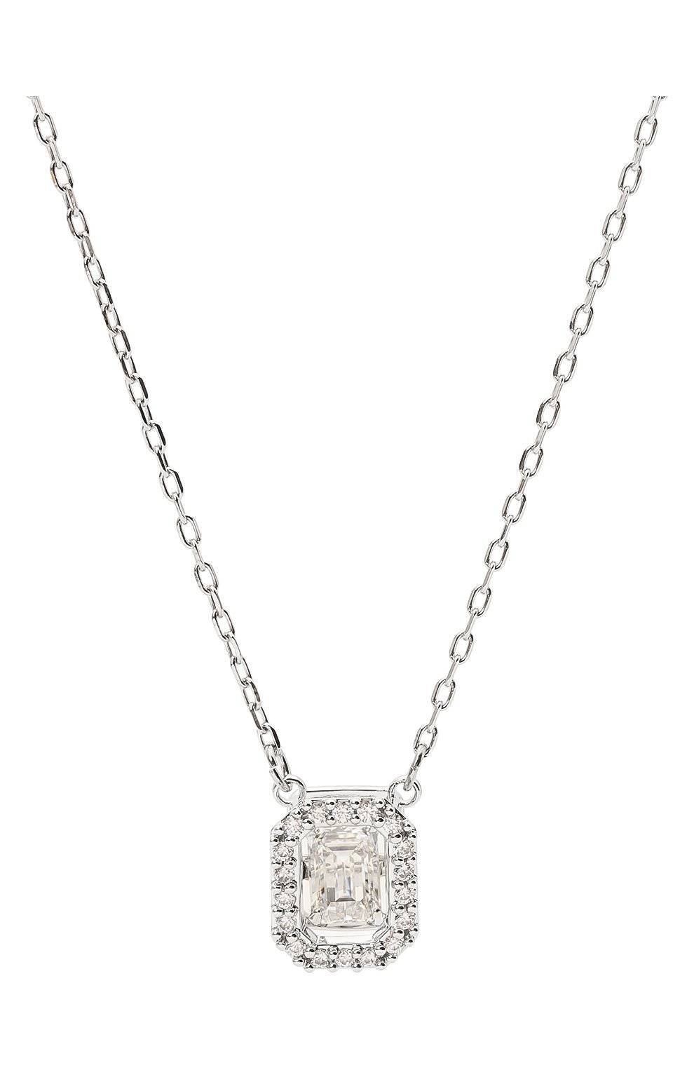 Collana Swarovski Millennia 5599177 necklace Cristalli  Square Pendente Donna