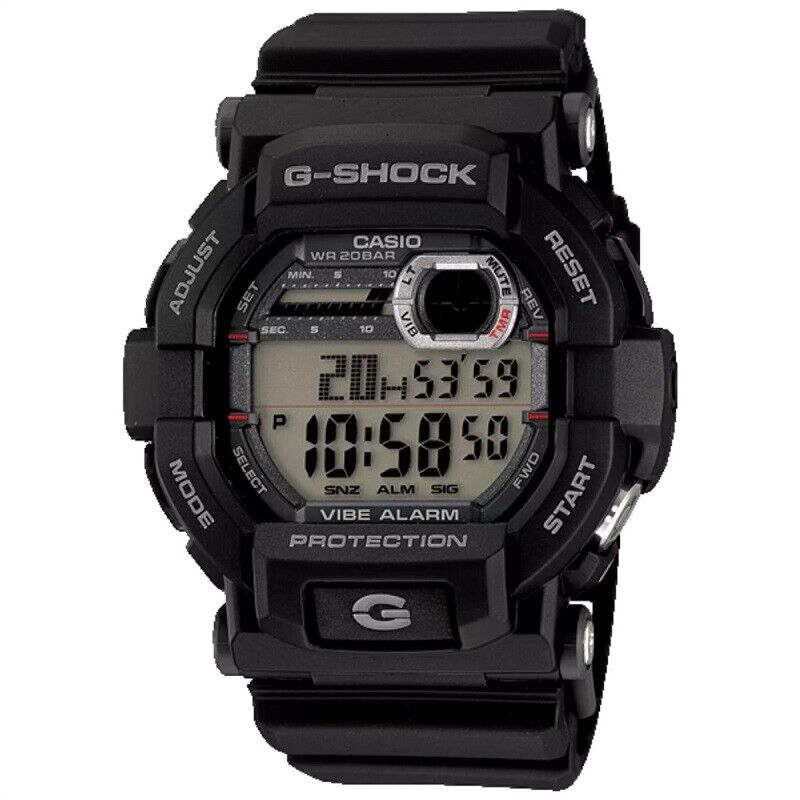 Casio G-Shock GD-350-1ER Digitale Nero Ora Internazionale Multifunzione 20 bar