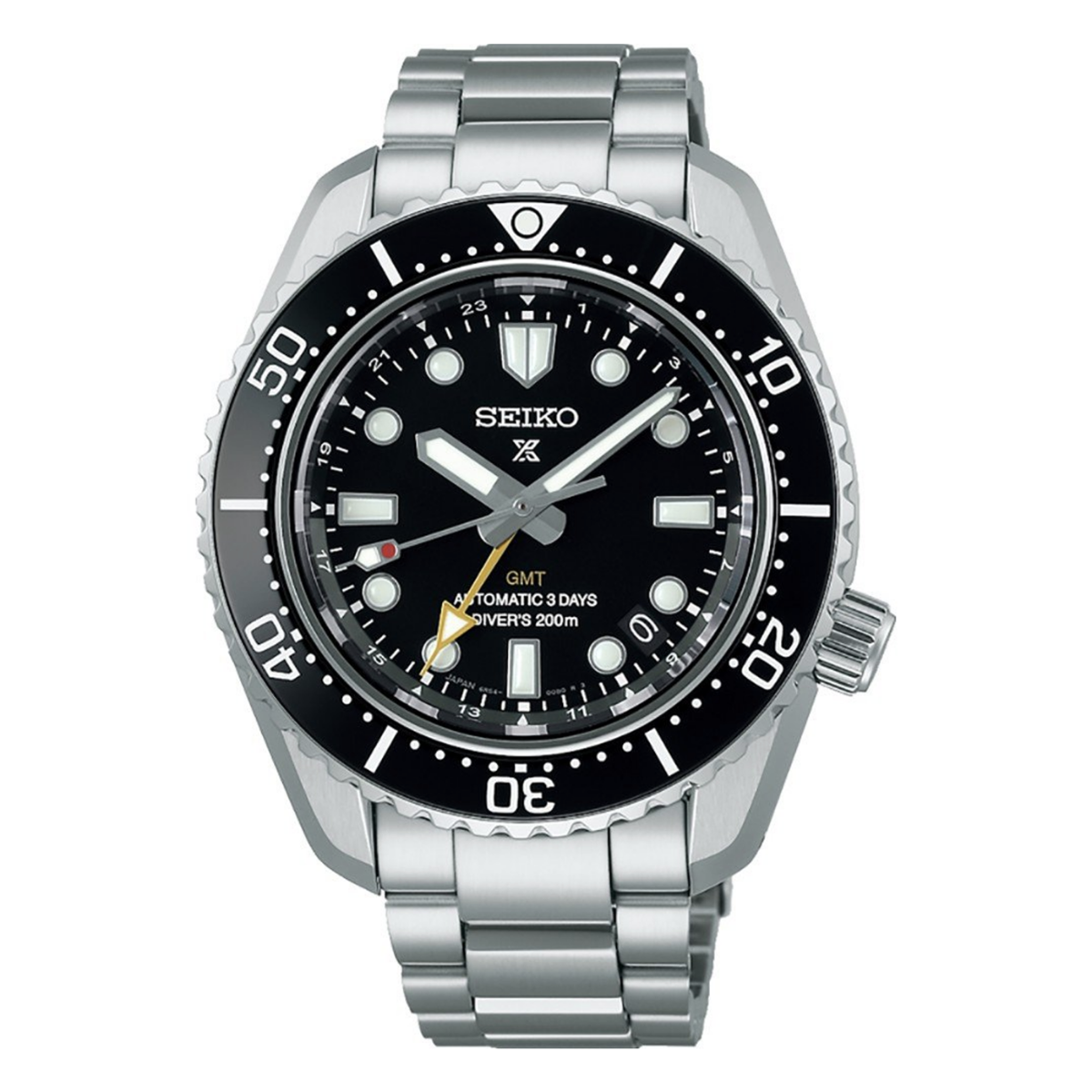 Seiko Orologio Prospex GMT Automatico Diver Quadrante Nero SPB383J1 (USATO)