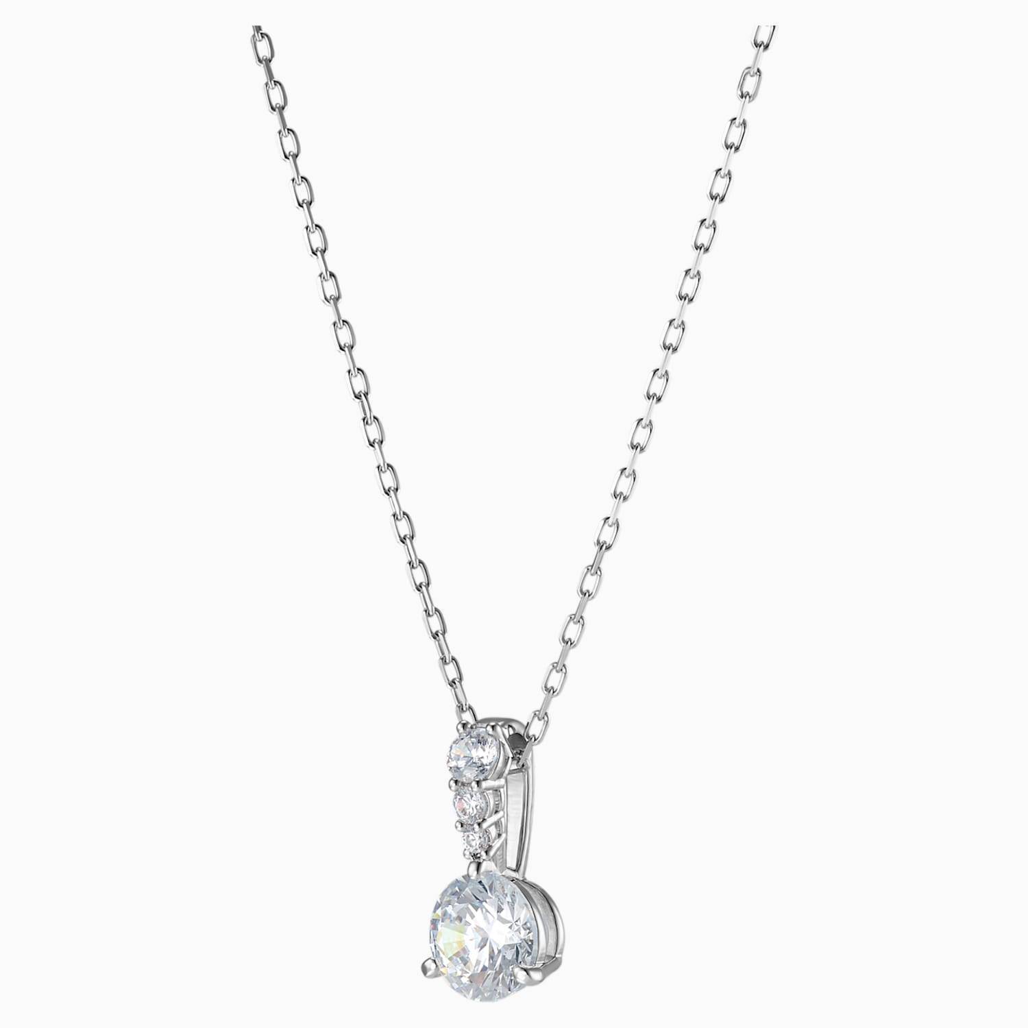 Collana Swarovski Stilla Pendente 5472635 necklace Cristalli Punto Luce Donna