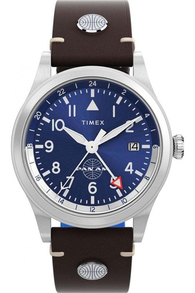 Orologio Timex Gents x Pan Am Waterbury GMT TW2W97300