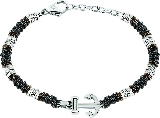 Sector No Limits Bracciale da uomo, Collezione MARINE, lunghezza 21 cm