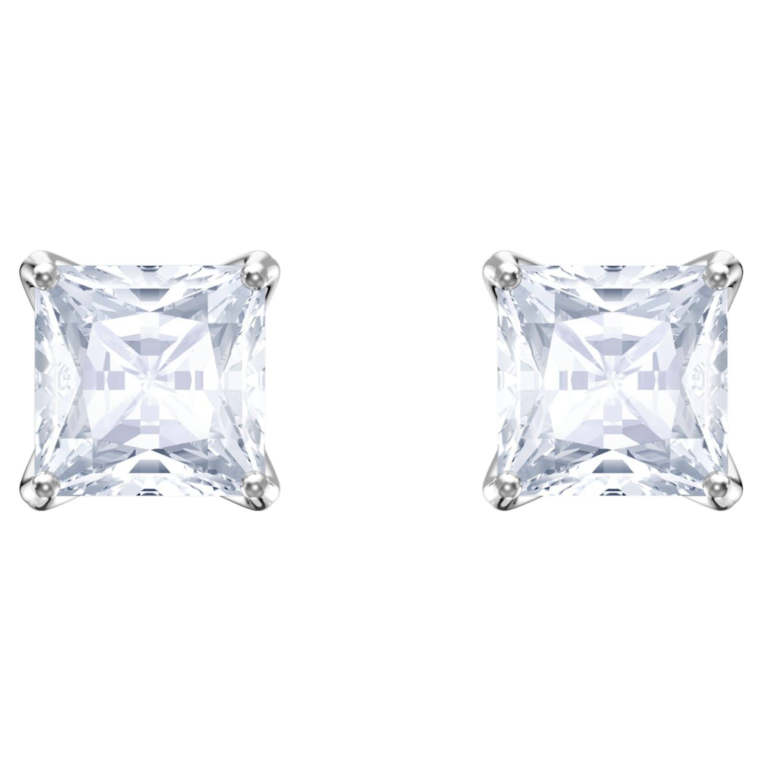 Orecchini Swarovski Stilla Attract 5430365 Earrings punto luce argentato Donna