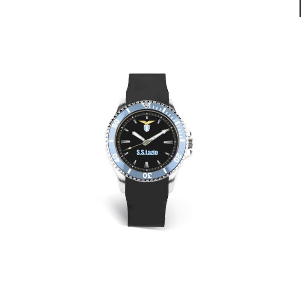 Orologio Uomo SS LAZIO P-L3476UNA Silicone Nero OFFICIAL