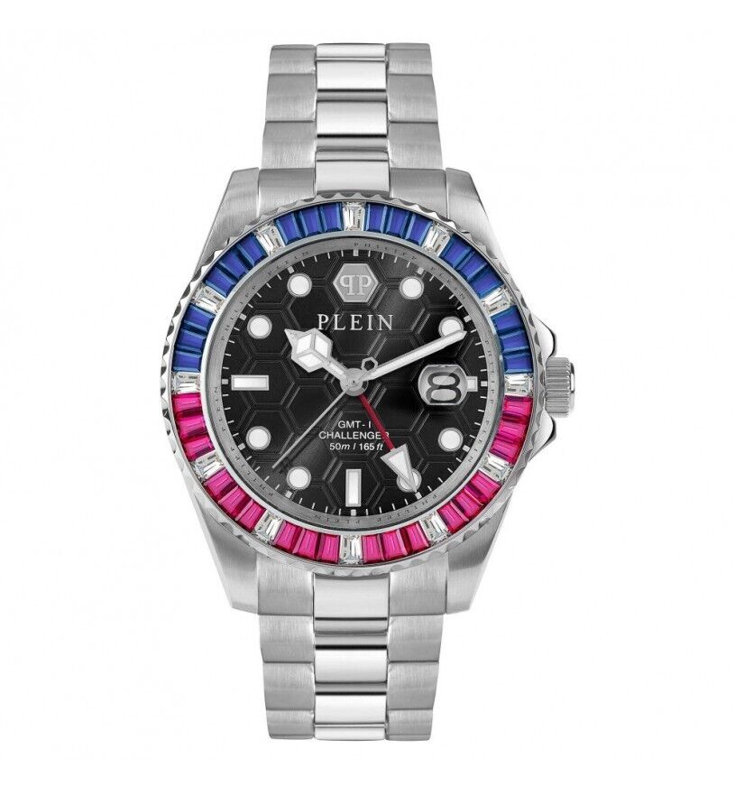 PHILIPP PLEIN CHALLENGER GMT -I   OROLOGIO UNISEX   REFERENZA  PWPZA0124
